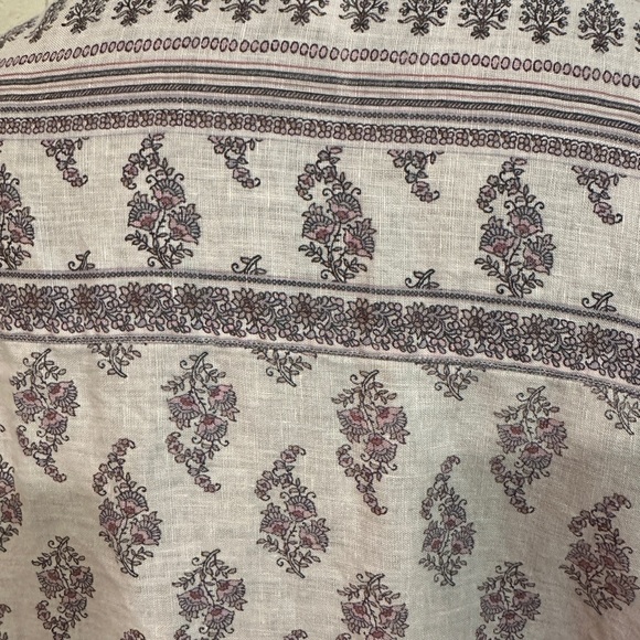 J JILL PURE JILL 100% LINEN SHIFT DRESS POCKETS XL - Picture 5 of 8